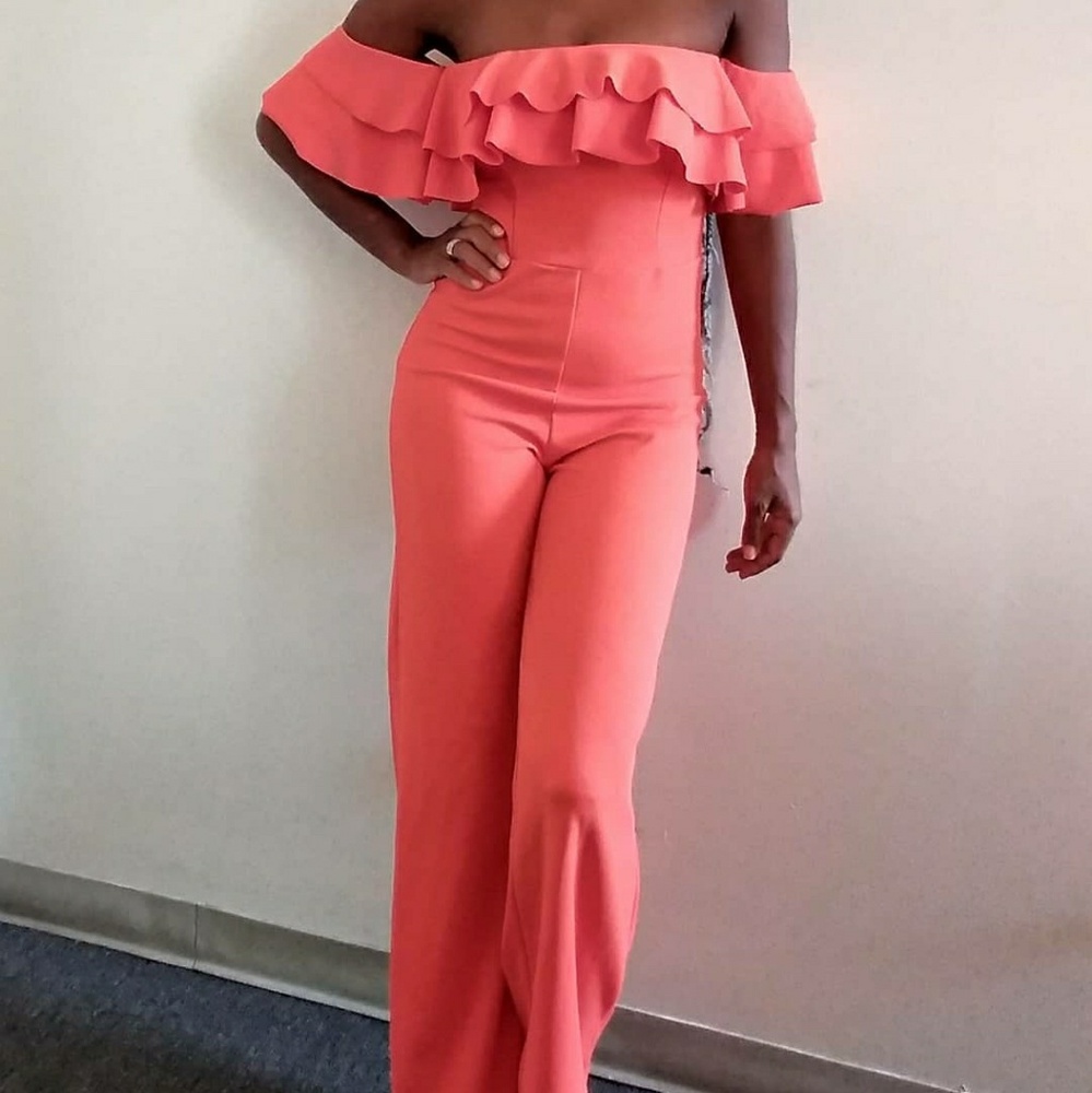 Ruffle jumpsuit
